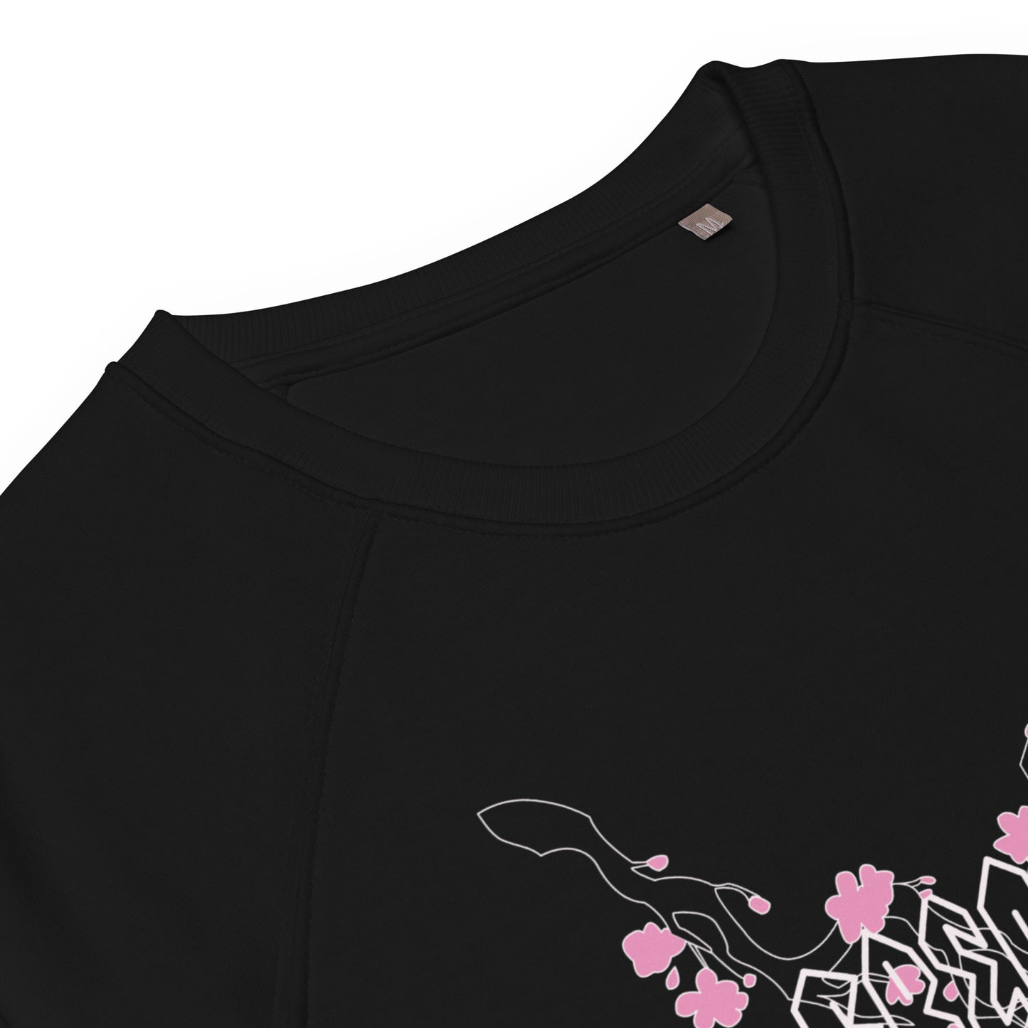 cherry blossom sweater black