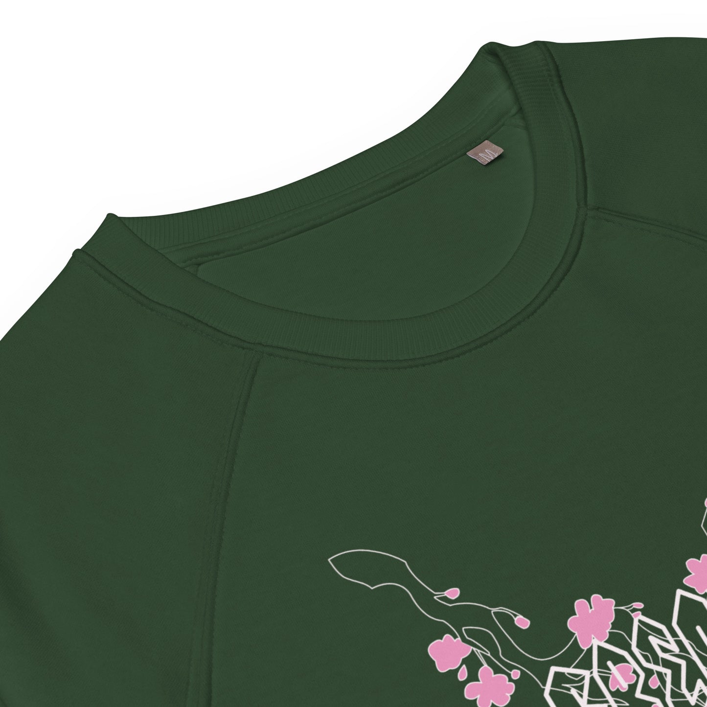 cherry blossom sweater green