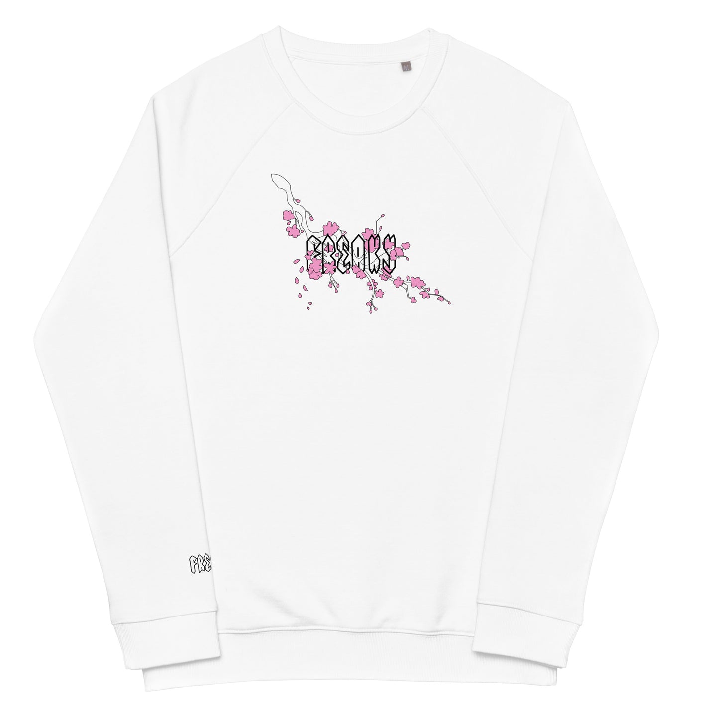 cherry blossom sweater white