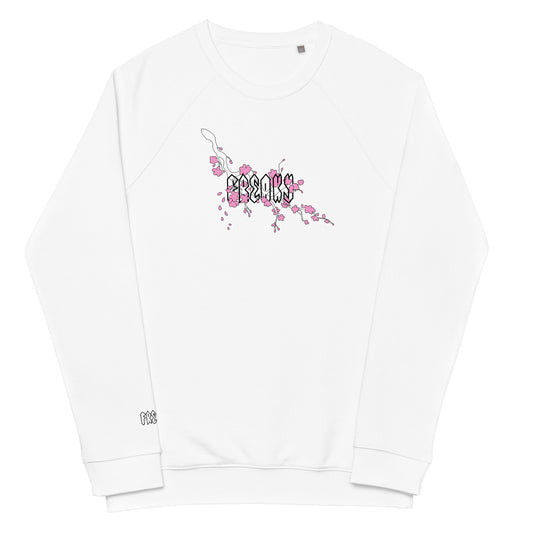 cherry blossom sweater white